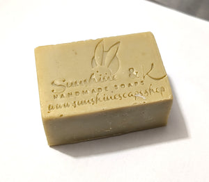 Original Aleppo Soap Bar - Authentic, Traditional, Handmade, Vegan, Unscented | Hair & Body- 5 oz