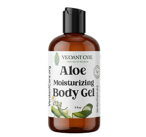 Fresh Aloe Body Gel with Squalane & Passionfruit Oil Unscented or w/Essential Oil - ~9 oz