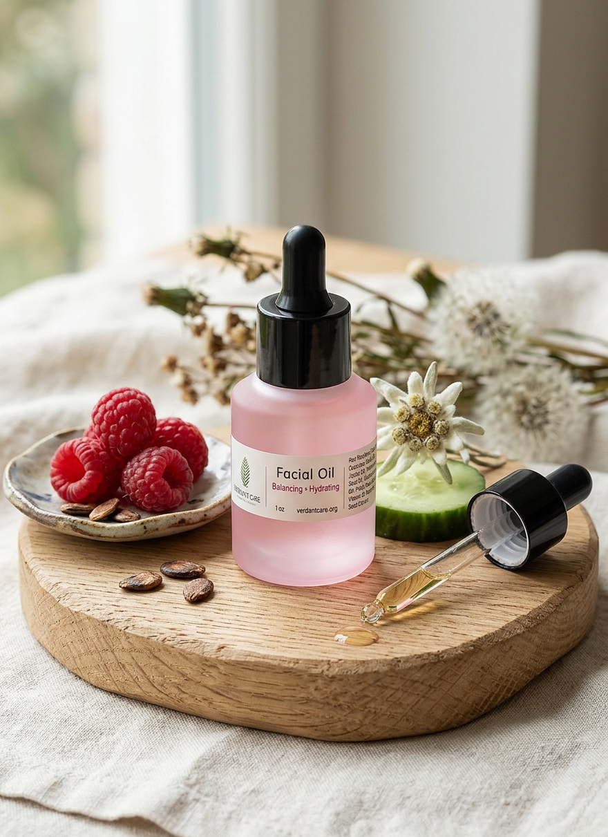 Balancing + Hydrating Facial Oil | Lightweight Botanical Blend - 1 oz