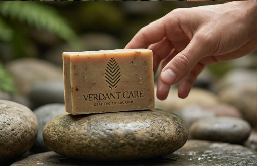 Black Seed Soap Bar - Gentle Exfoliation | Palm-Free & Coconut-Free| Vegan Soap | 5 oz