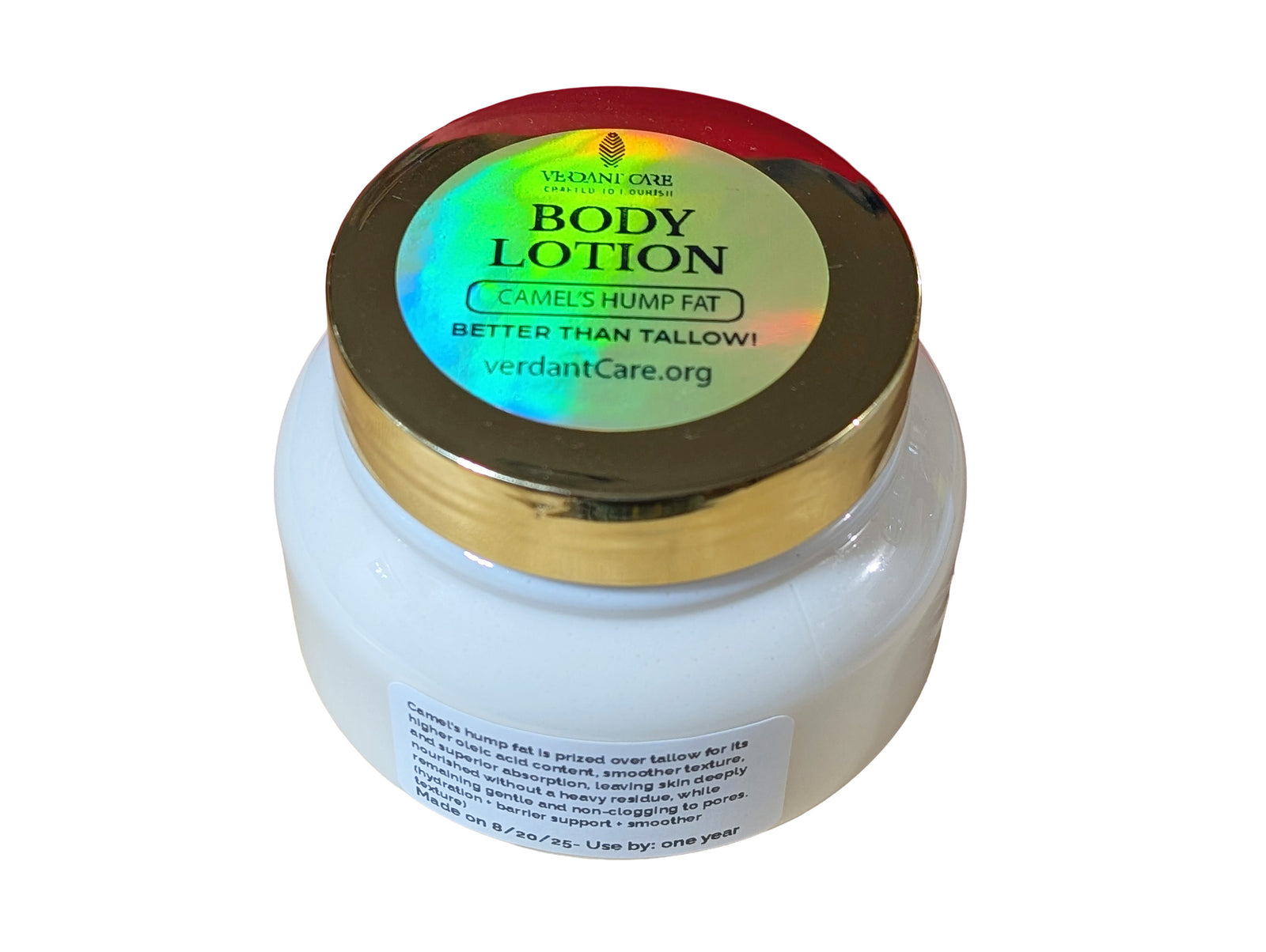 Luxury Body Cream with Camel’s Hump Fat & Exotic Oils – Better Than Tallow Moisturizer - Blue Lotus Natural Scent ~ 11 OZ