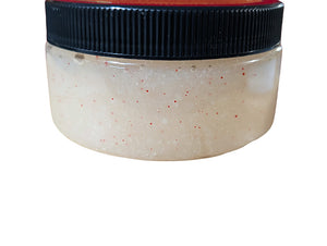 Citrus Lavender Sugar Scrub with Murumuru Butter & Rosehip Oil – Gentle Exfoliating Body Polish ~ 11 OZ