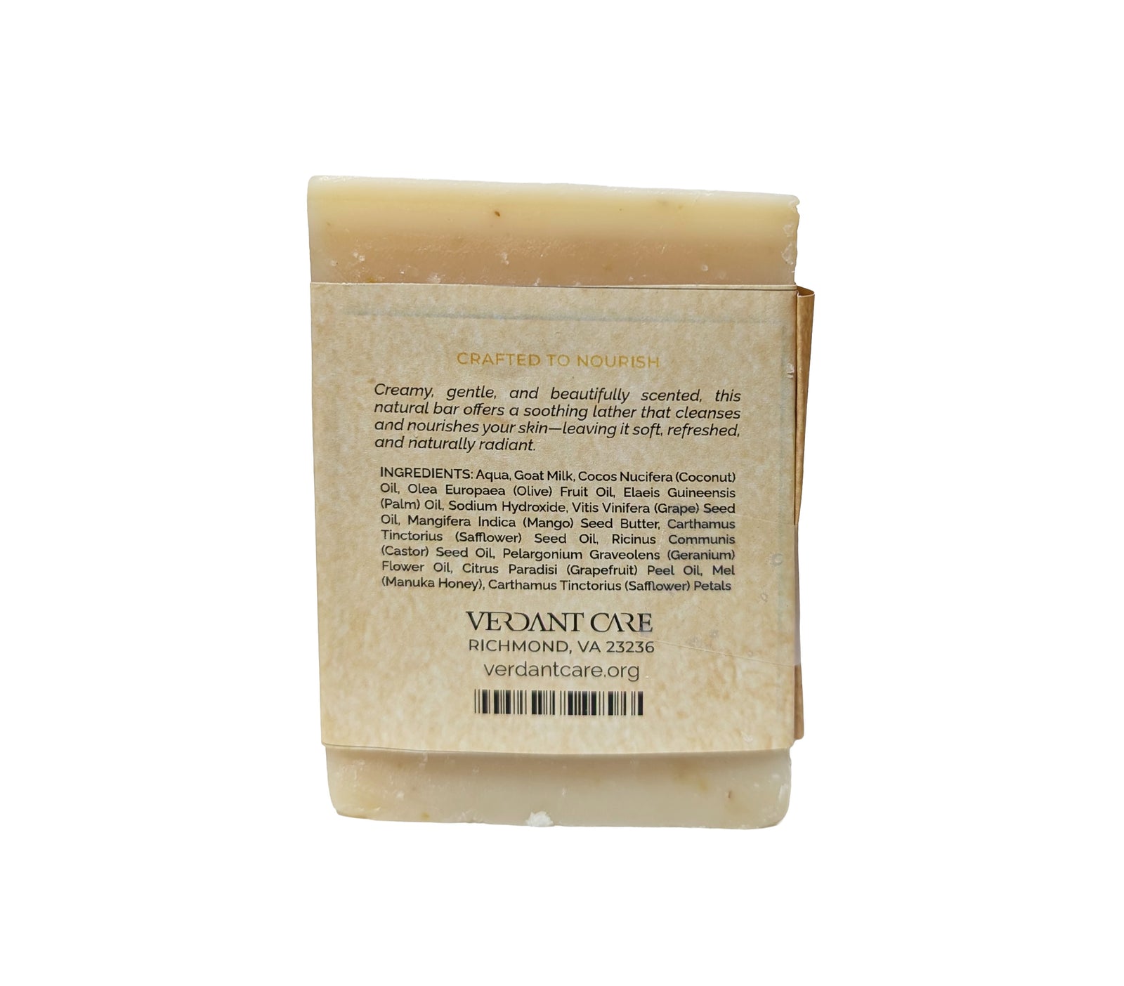 Geranium Goat's Milk Soap Bar - Handmade Natural Soap –