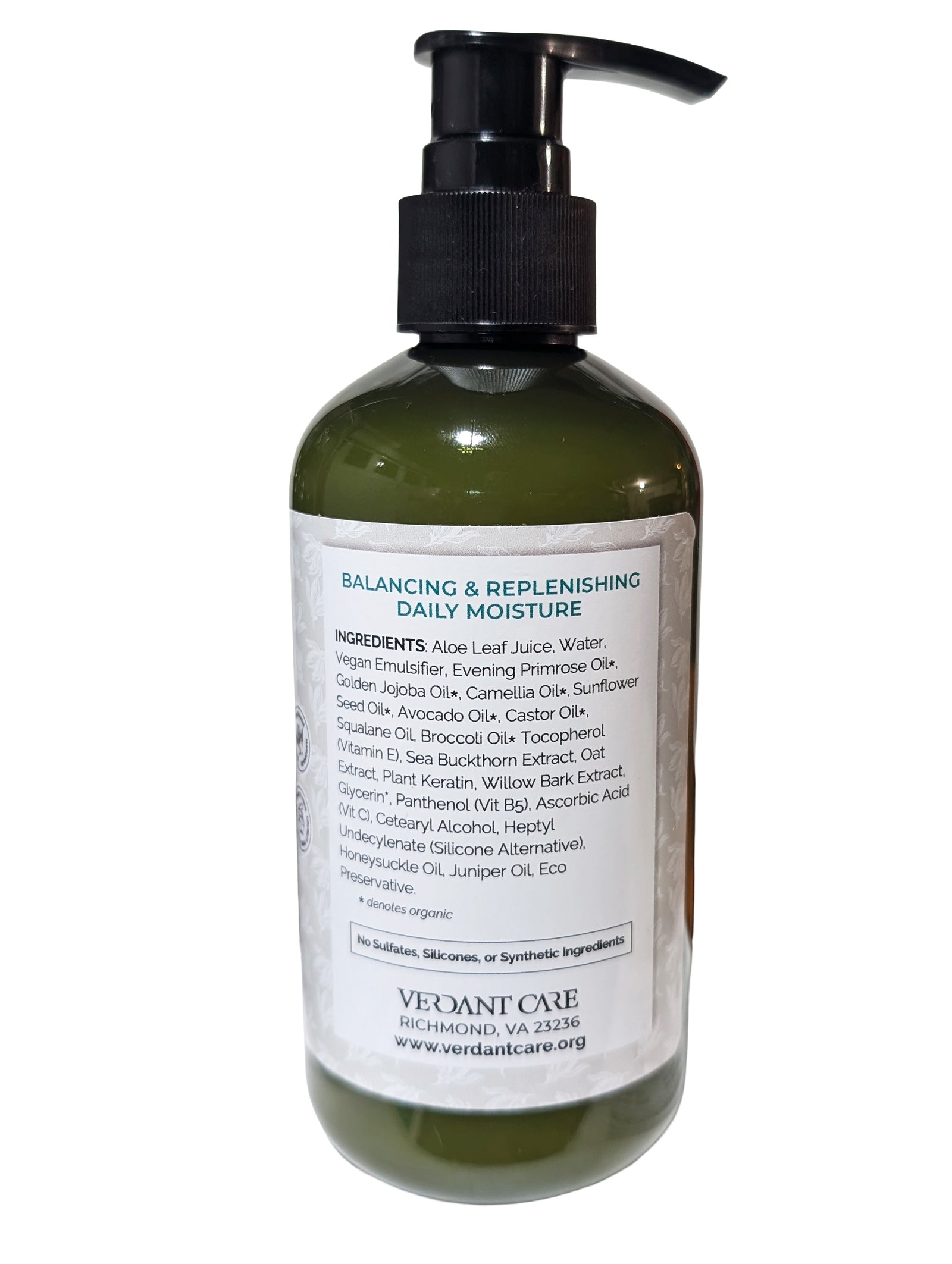 Botanical Body Lotion – Lightweight, Nourishing Hydration (Unscented or Honeysuckle, 9 oz)