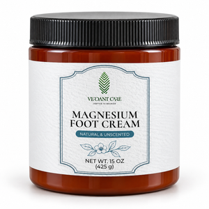 Magnesium Foot Cream – 15 oz Per Jar | Ships in 2 Days