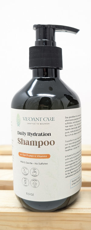 Natural Liquid Shampoo & Conditioner with Vitamins and Extracts - Vegan