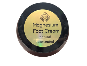 Magnesium Foot Cream – Unscented | Natural Hydration for Tired Feet 5 OZ