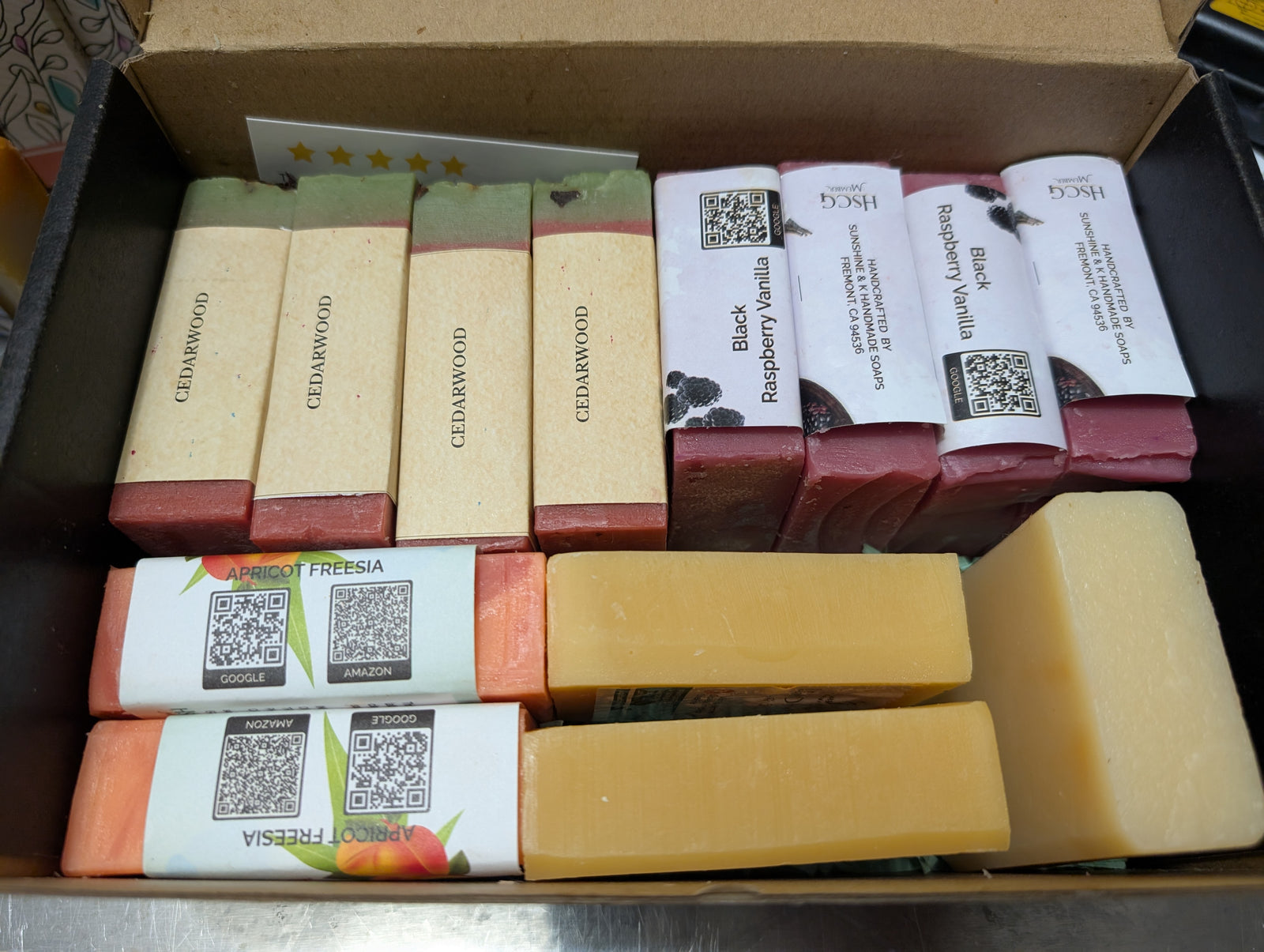 Overstock Set of 13 large Soap Bars - Great Value 67 OZ