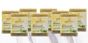 Rosemary Soap Bar - Non-drying, Long Lasting, Natural Soap, Body, Hand, & Face, 5 oz | Sunshine & K Handmade Soaps