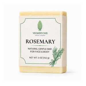 Rosemary Soap Bar - Non-drying, Long Lasting, Natural Soap, Body, Hand, & Face, 5 oz | Sunshine & K Handmade Soaps