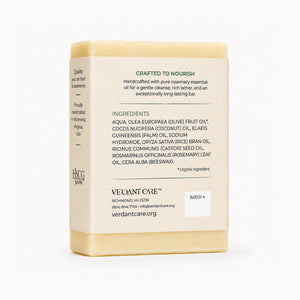 Rosemary Soap Bar - Non-drying, Long Lasting, Natural Soap, Body, Hand, & Face, 5 oz | Sunshine & K Handmade Soaps