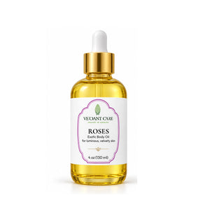 Botanical Body Oil | Lightweight Nourishing Oil with Organic Holden Jojoba: Choose Your Scent - 4 OZ glass dropper