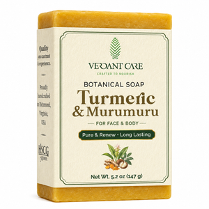 Turmeric Soap Bar – Natural Luxurious Handmade Soap Bar with Turmeric Essential Oil (5 oz)