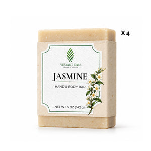 Jasmine Soap Bar - Non-drying, Long Lasting, Body & Hand, 5 oz | Sunshine & K Handmade Soaps