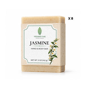 Jasmine Soap Bar - Non-drying, Long Lasting, Body & Hand, 5 oz | Sunshine & K Handmade Soaps