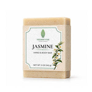 Jasmine Soap Bar - Non-drying, Long Lasting, Body & Hand, 5 oz | Sunshine & K Handmade Soaps