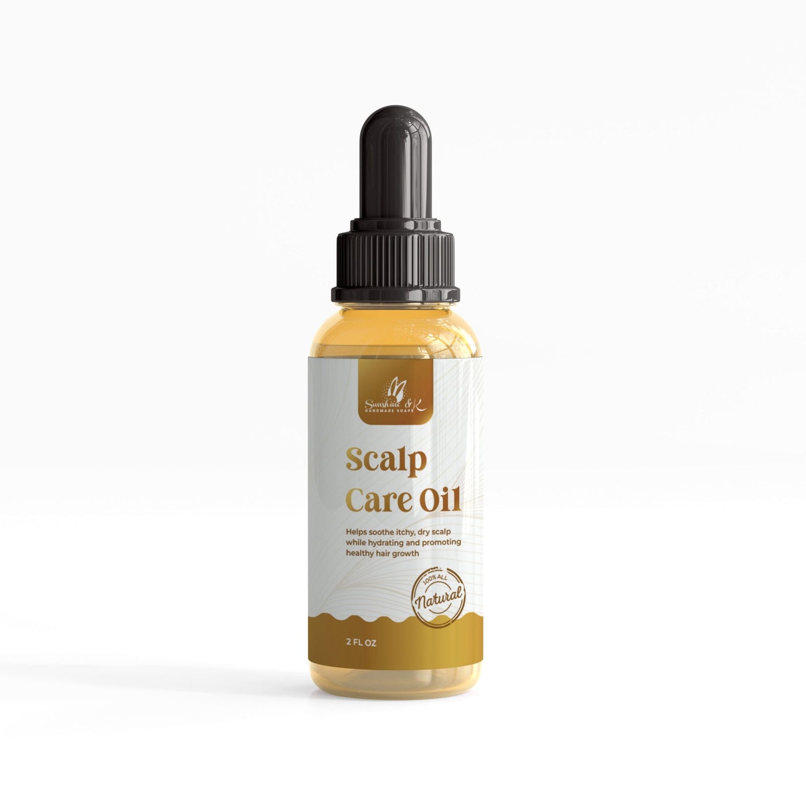Scalp Care Oil – All Natural – Hydrating Scalp Oil w/Essential Oils - 2 OZ