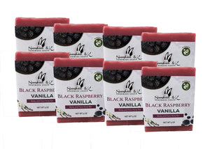 Black Raspberry Vanilla Soap Bar - Non-drying, Long Lasting, Body & Hand, Seasonal - 4.5 OZ